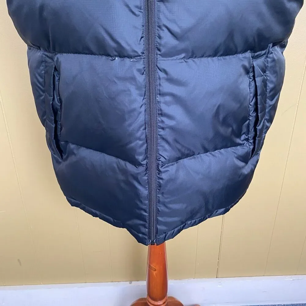 Tek Gear men XL full zip outerwear puffer vest black
